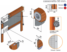 zanzariera avvolgibile verticale